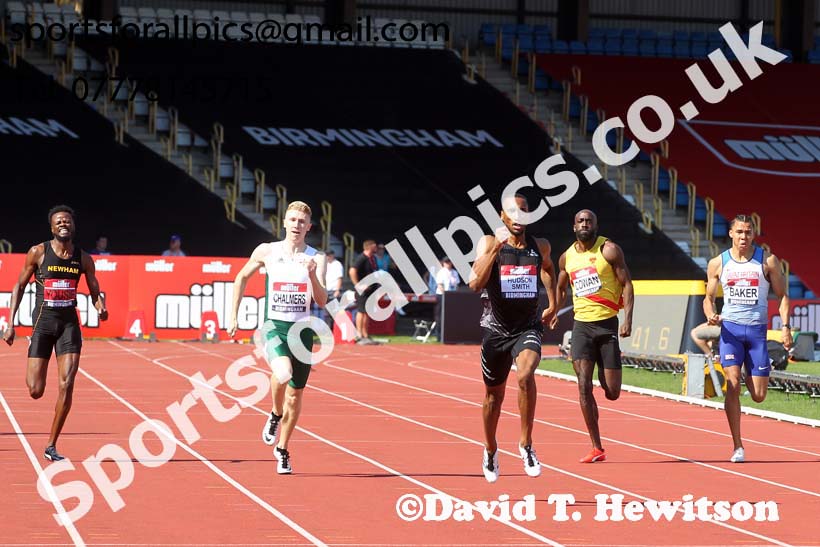 Mens 400 metres, 2019 Muller British Championships, Alexander Stadium, Birmingham. Photo: David T. Hewitson/Sports for All Pics